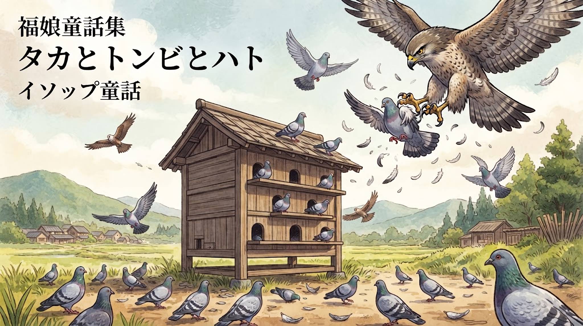 タカとトンビとハト
