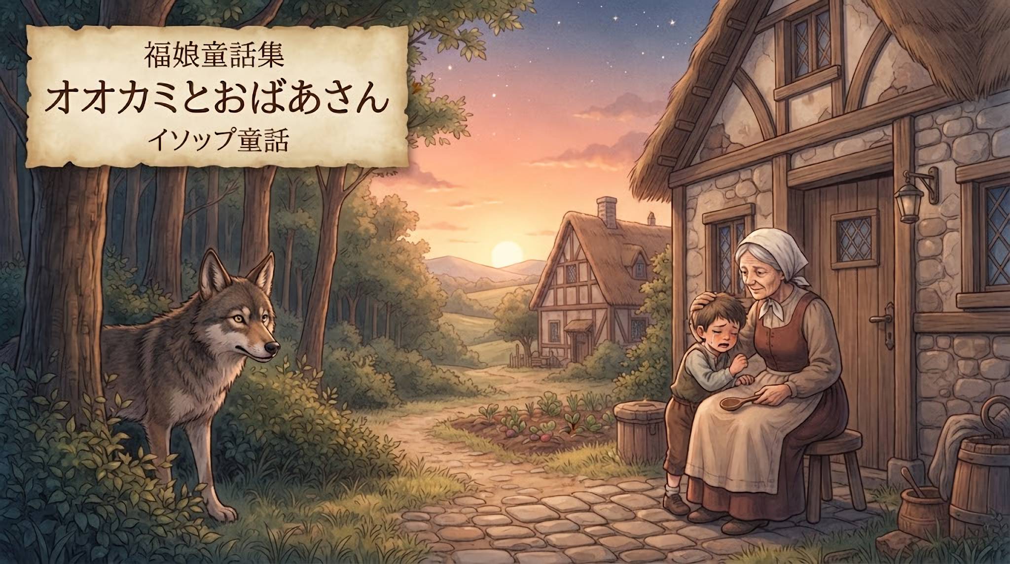 オオカミとおばあさん