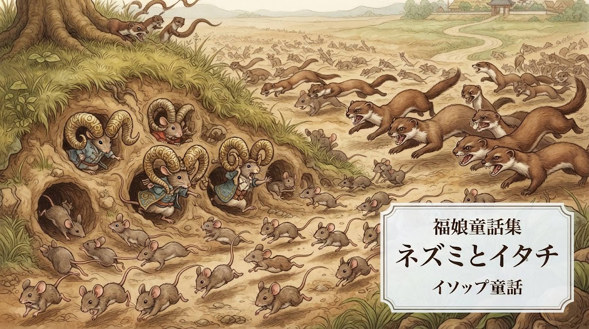 ネズミとイタチ