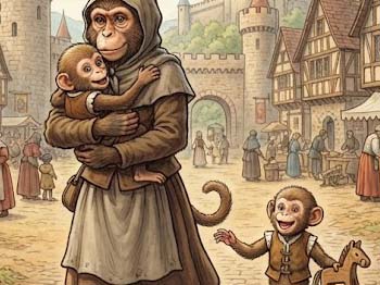サルの子どもたち