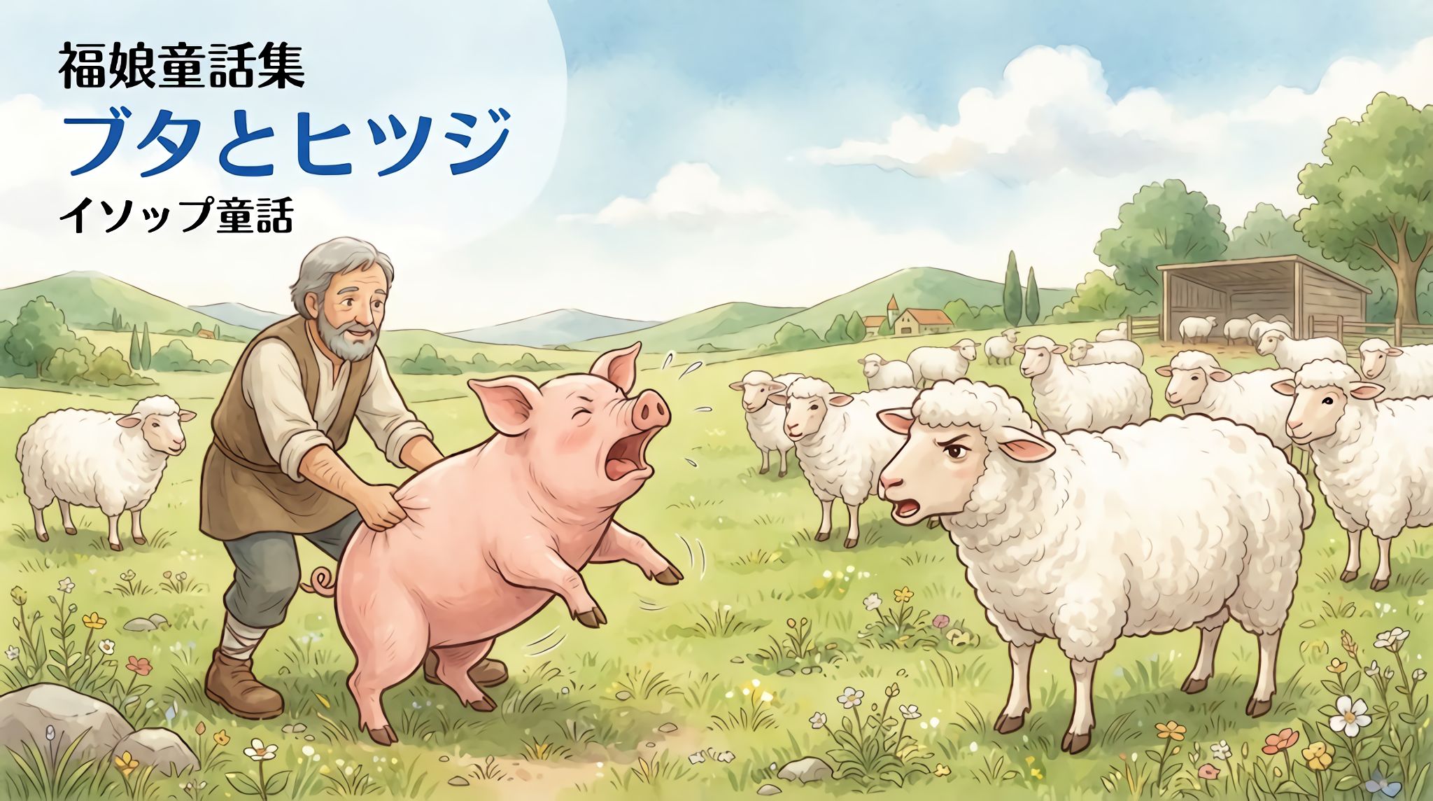 ブタとヒツジ