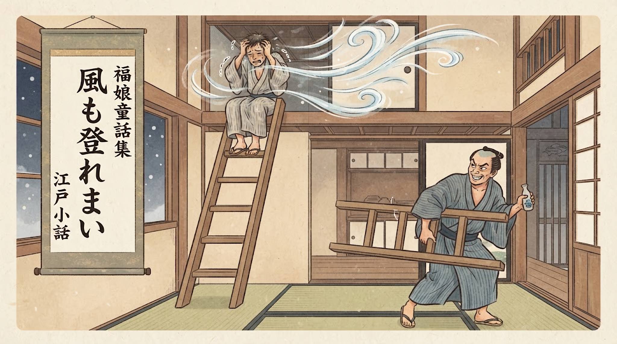 風も登れまい