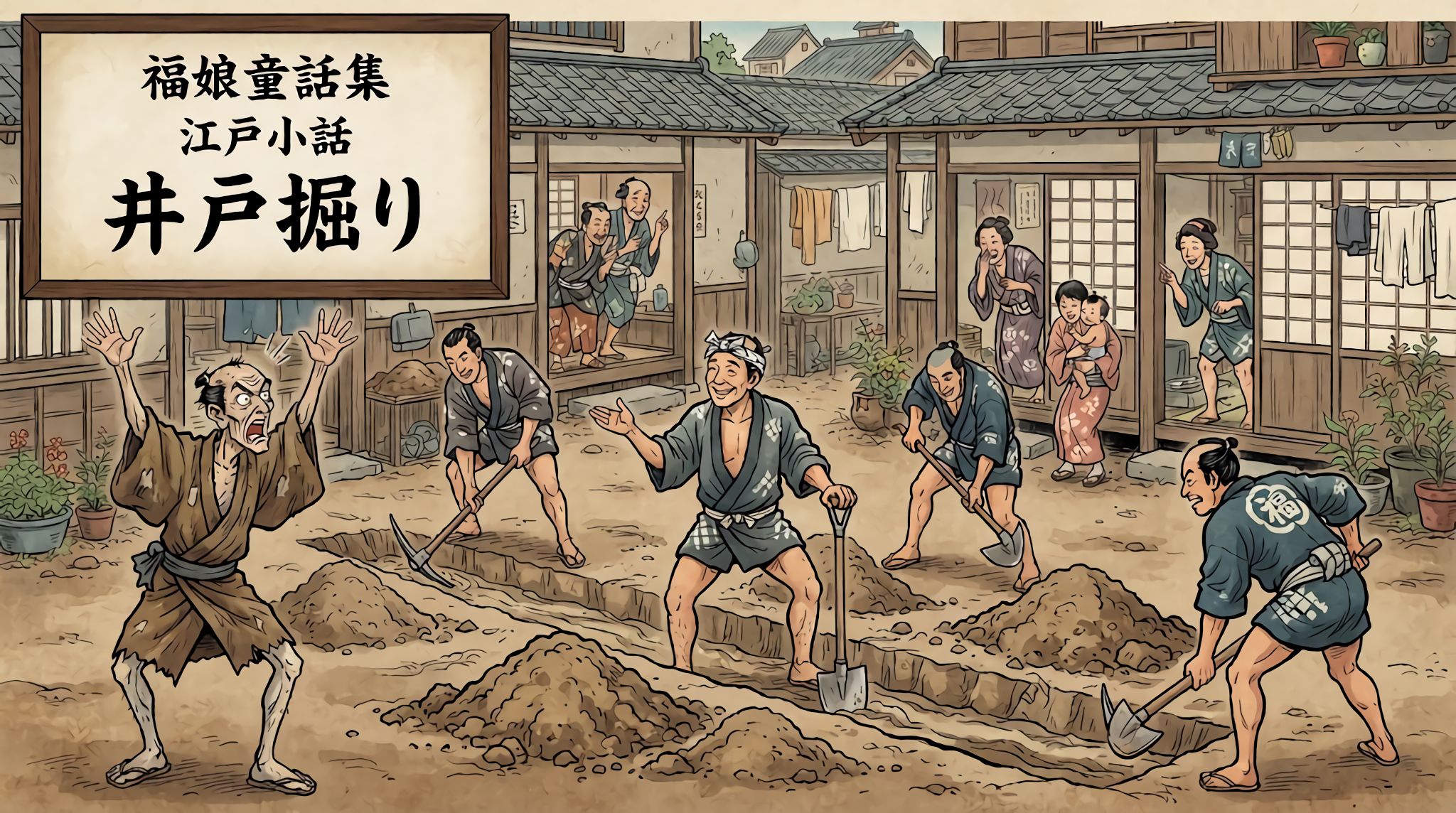 井戸掘り