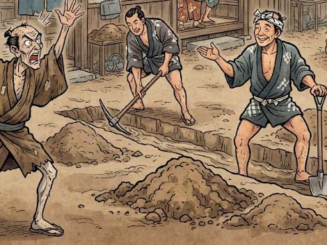 井戸掘り