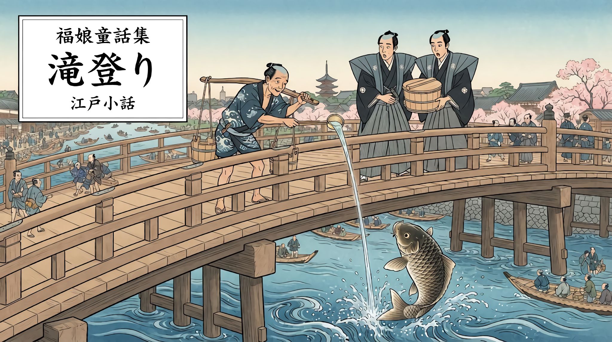 滝登り