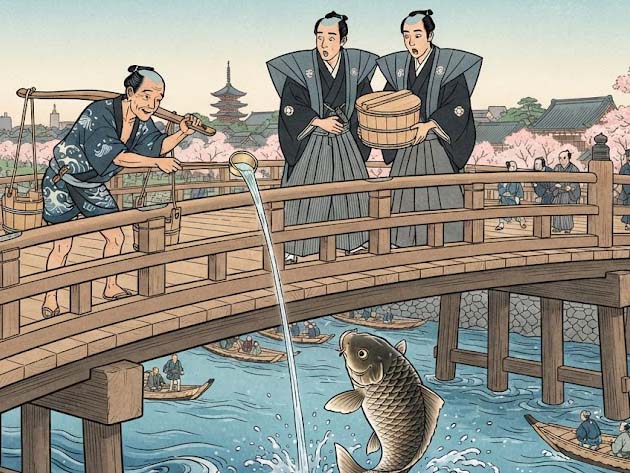 滝登り