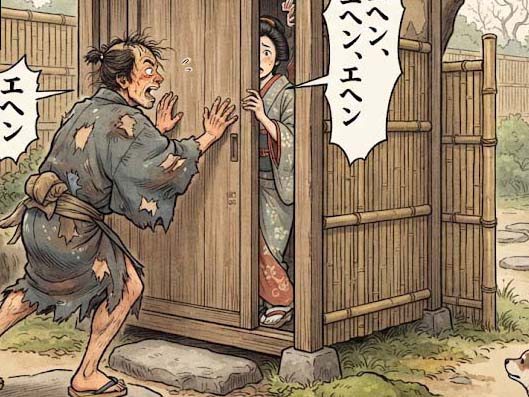 外からエヘンエヘン