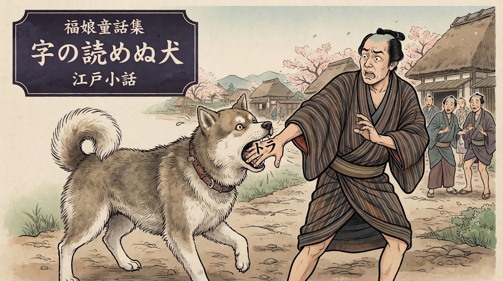 字の読めぬ犬