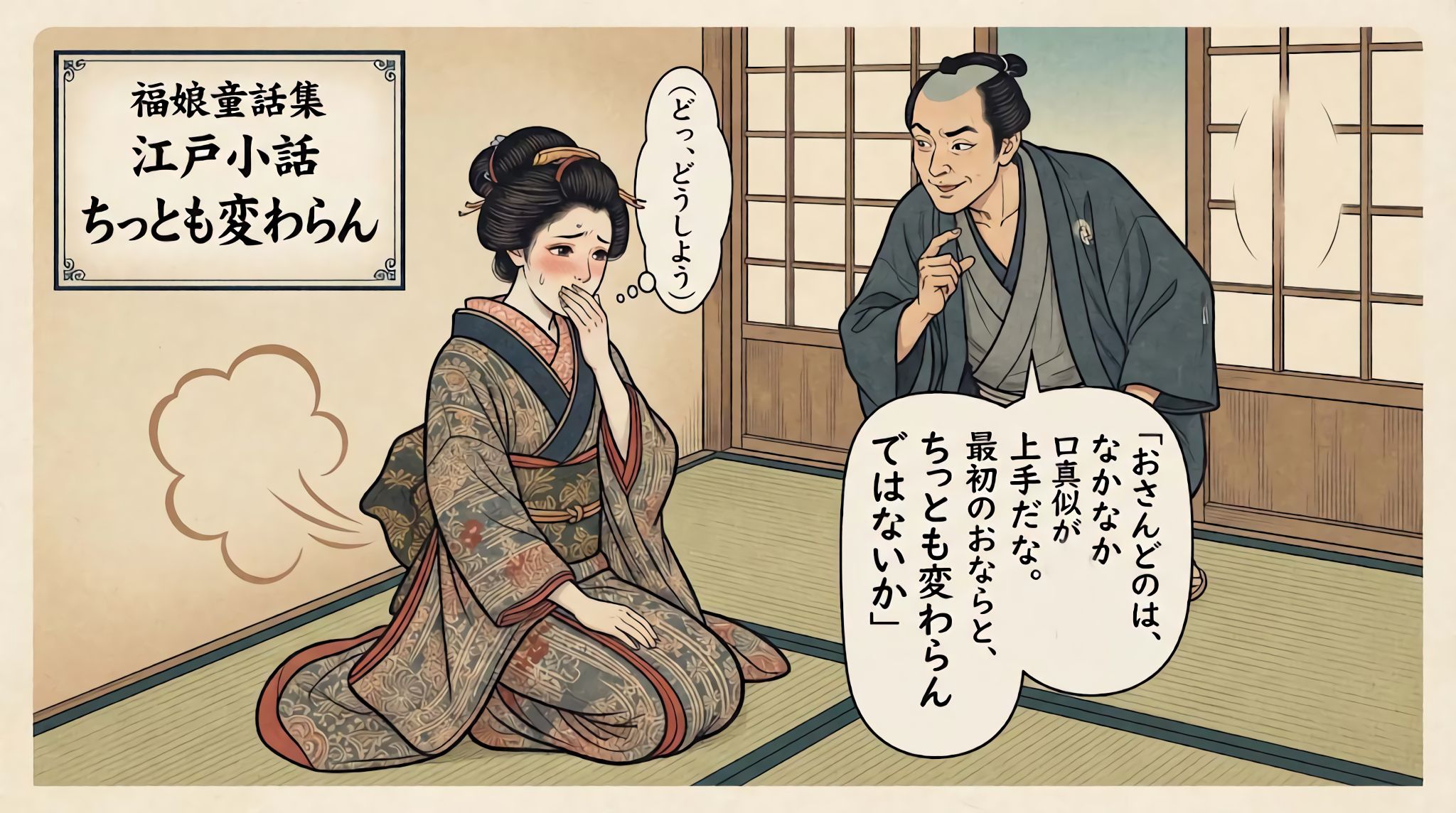 ちっとも変わらん