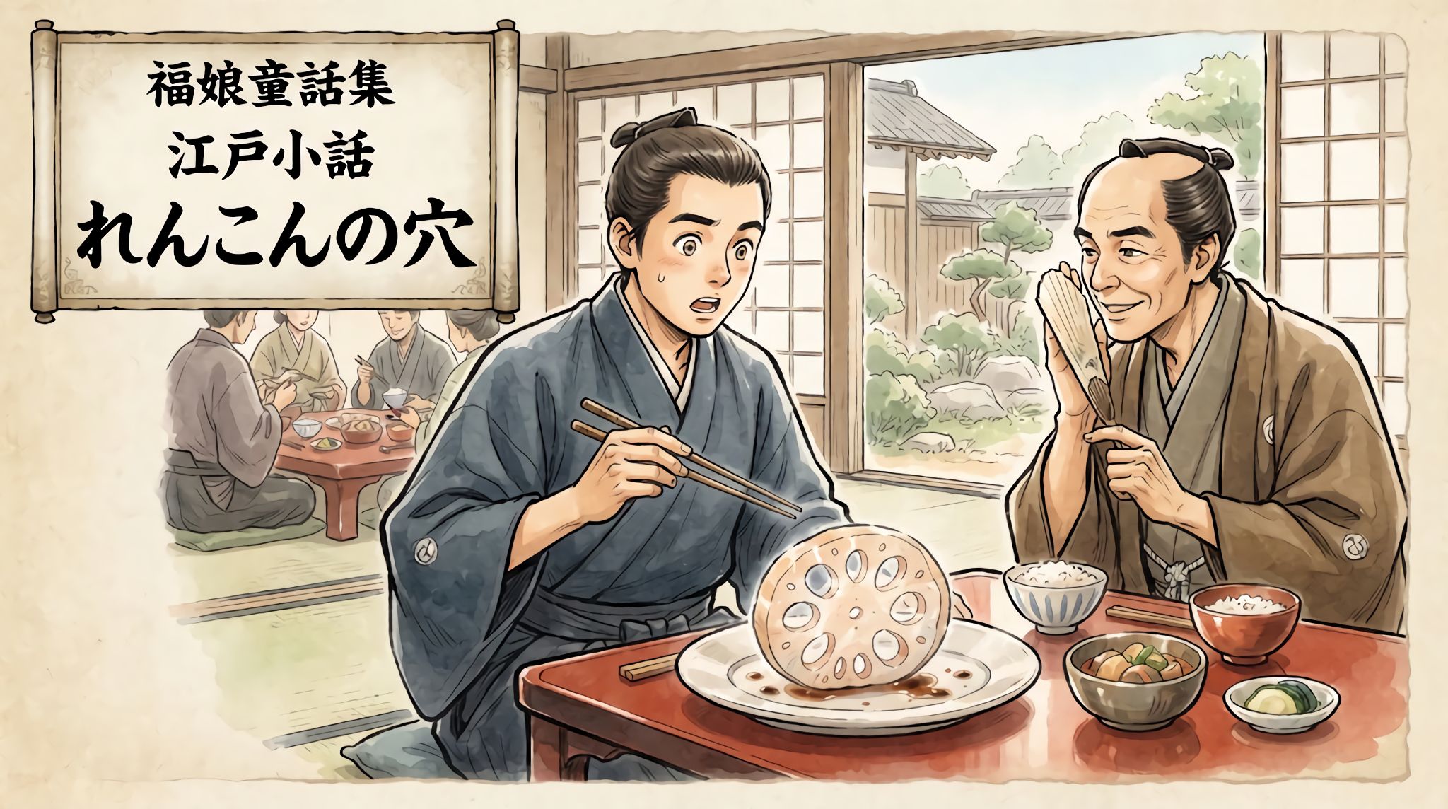 れんこんの穴