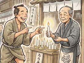ろうそくちくわ