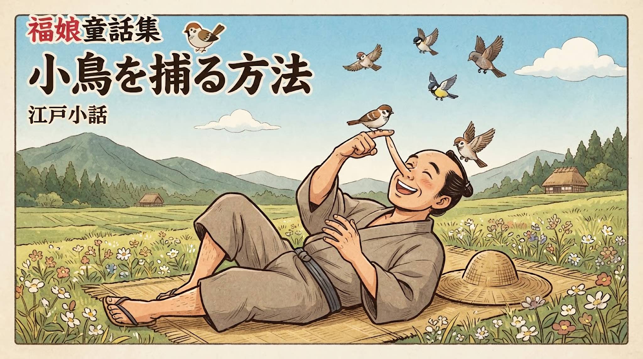 小鳥を捕る方法