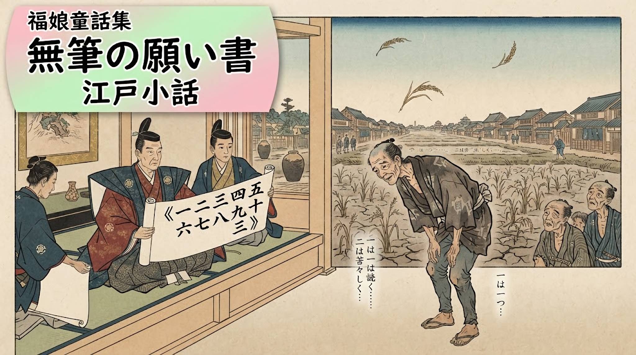 無筆の願い書