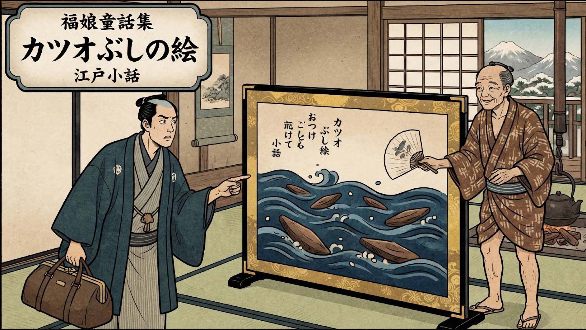 カツオぶしの絵