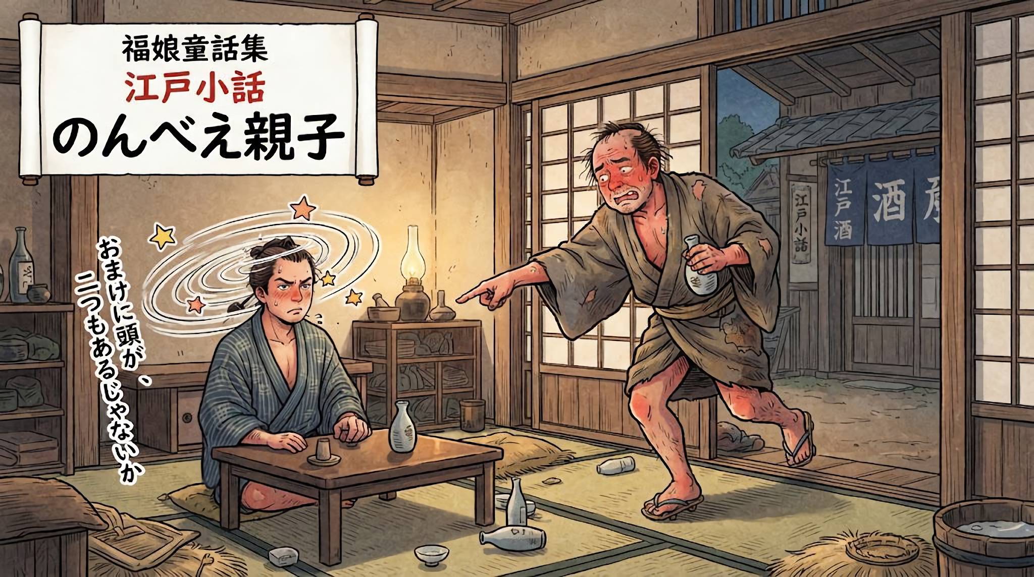 のんべえ親子