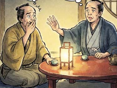 無言比べ