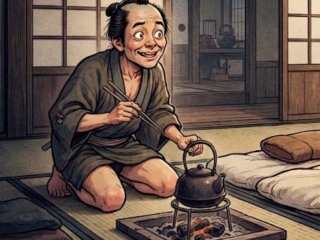 怒る男