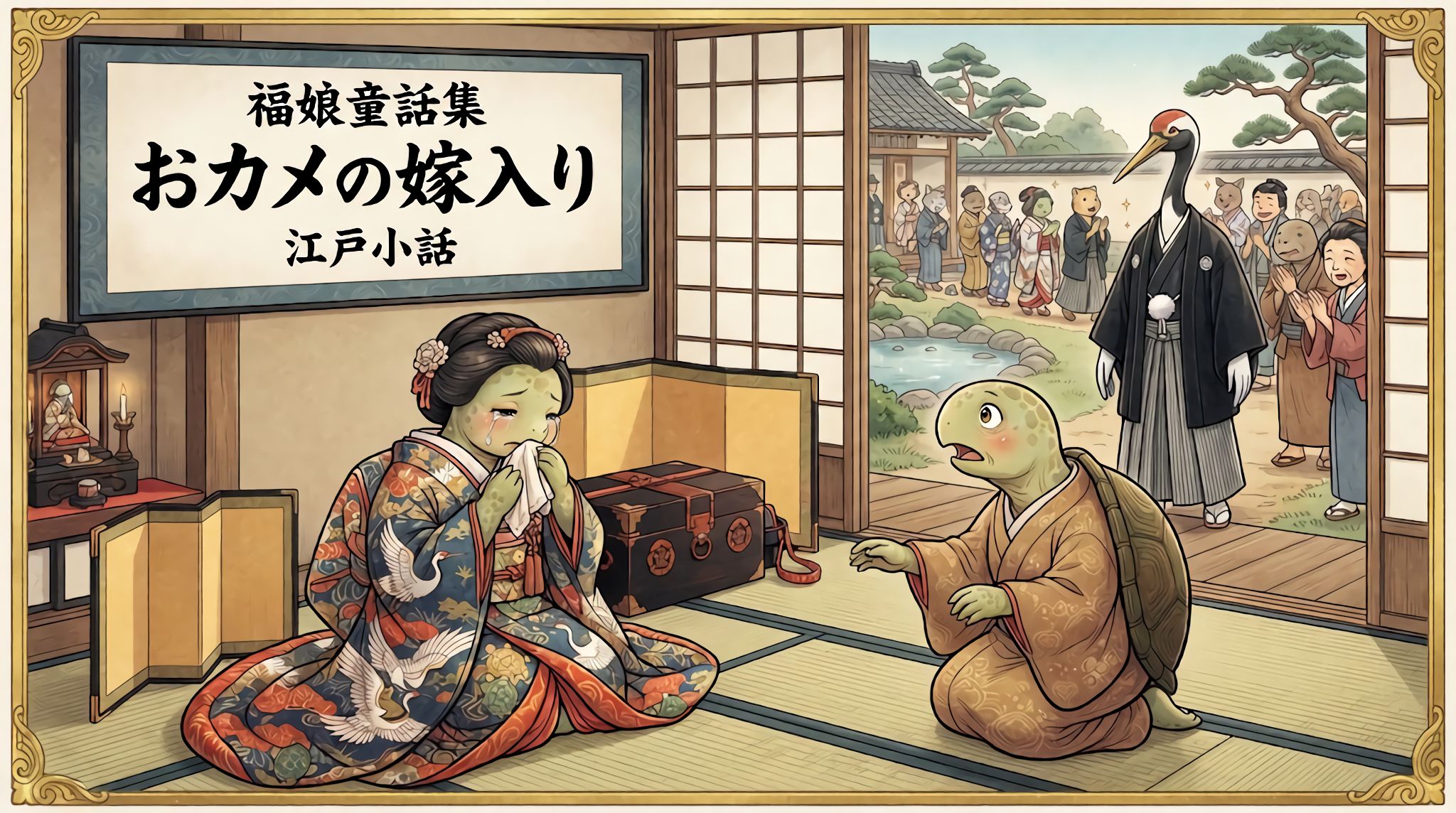おカメの嫁入り