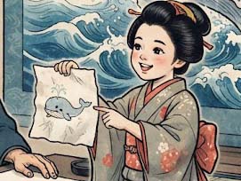 くじらの絵