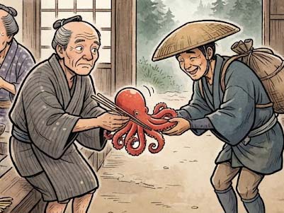 タコのだしがら