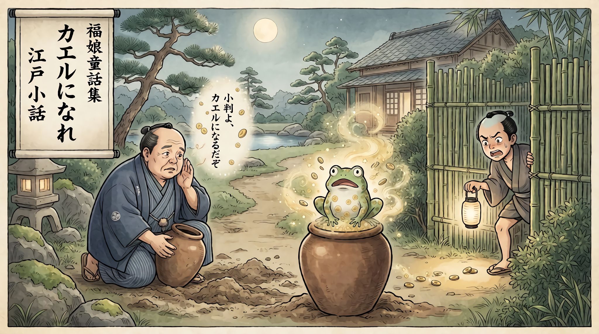 カエルになれ