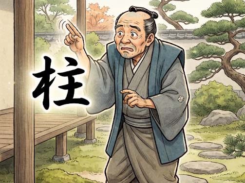 柱という字