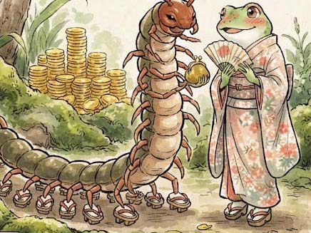 カエルの婿選び