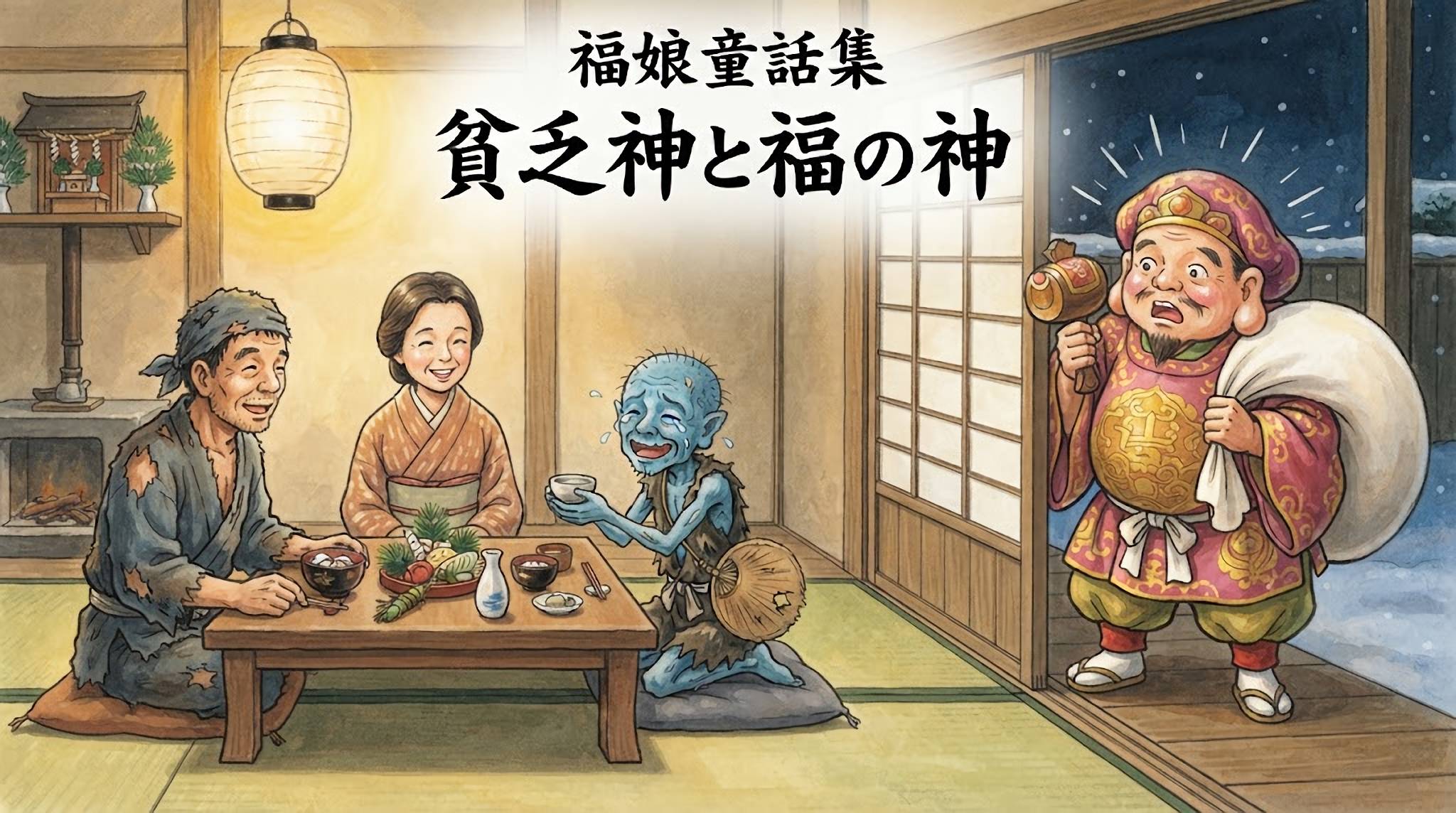 貧乏神と福の神
