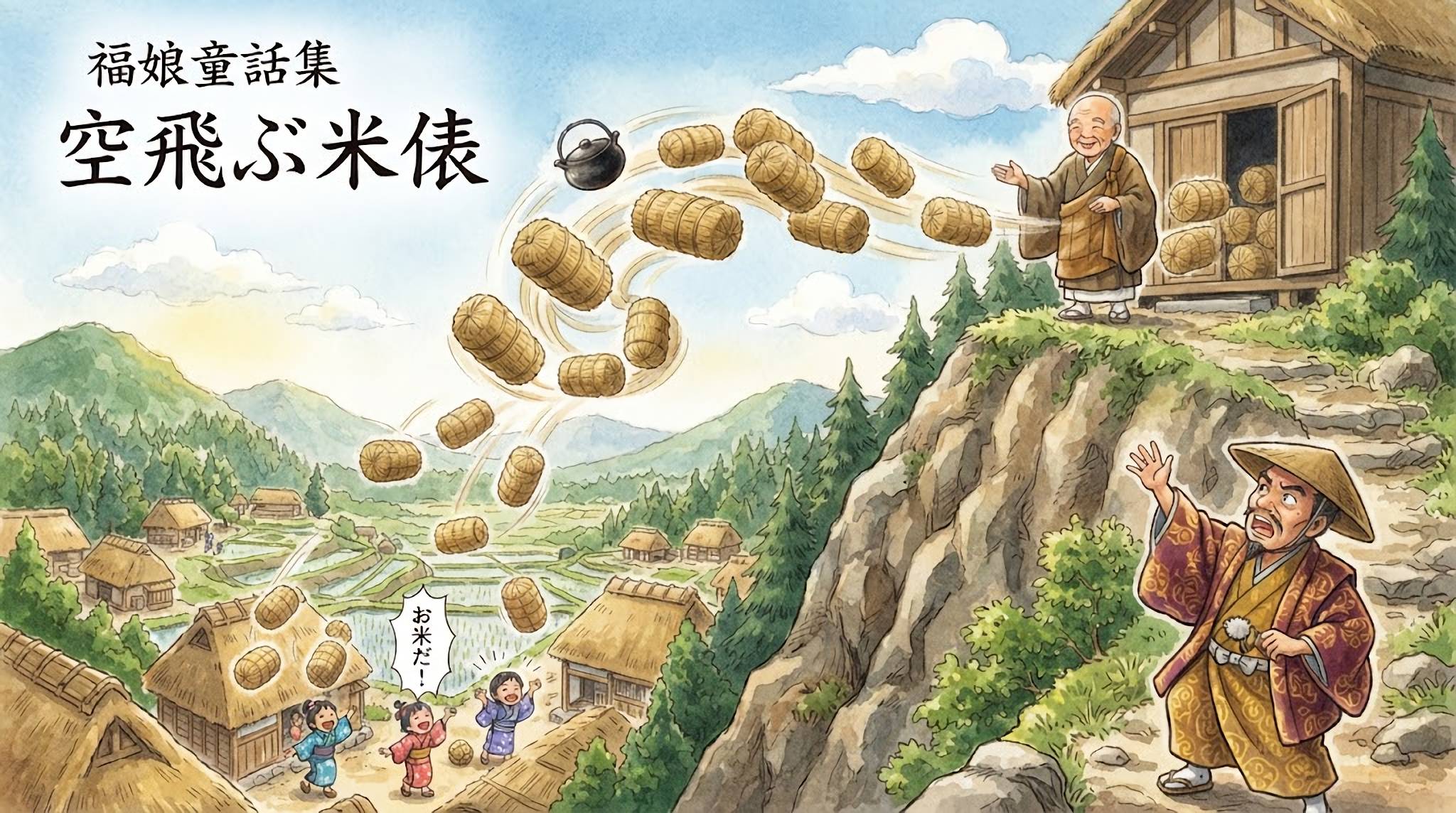 空飛ぶ米俵