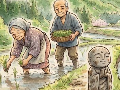 田植え地蔵