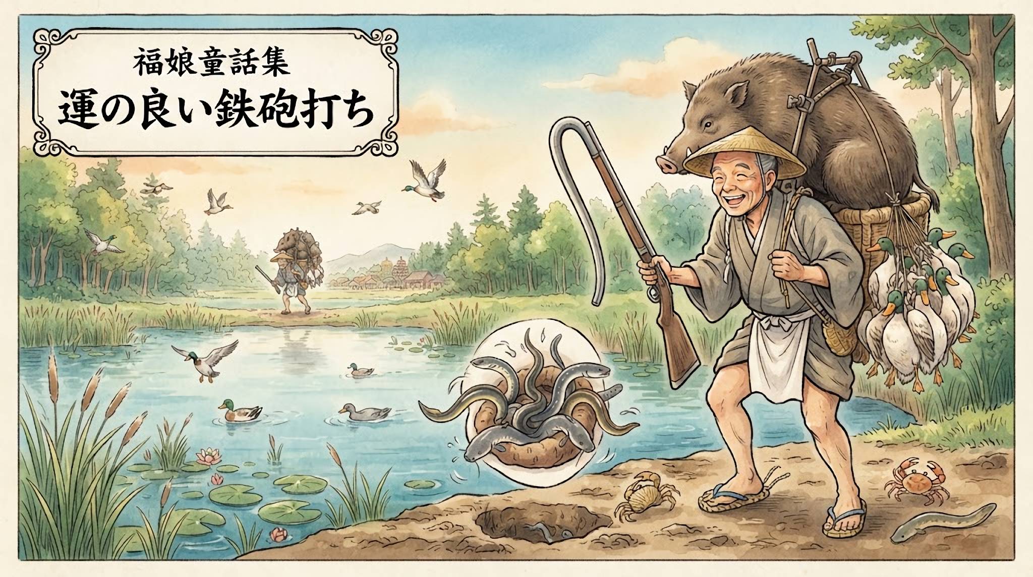 運の良い鉄砲打ち