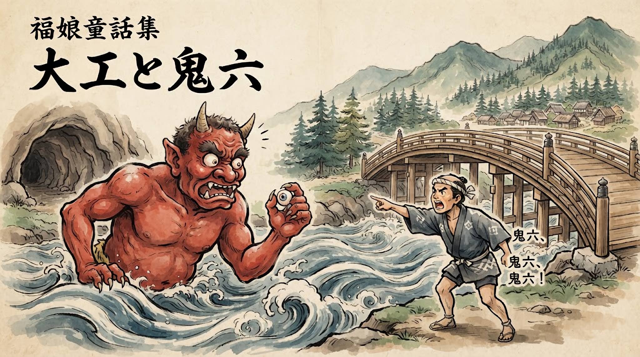 大工と鬼六