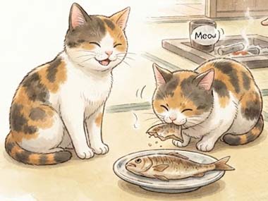 親ネコ子ネコ