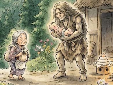 ちょうふく山のやまんば