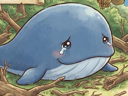 山にいたクジラ