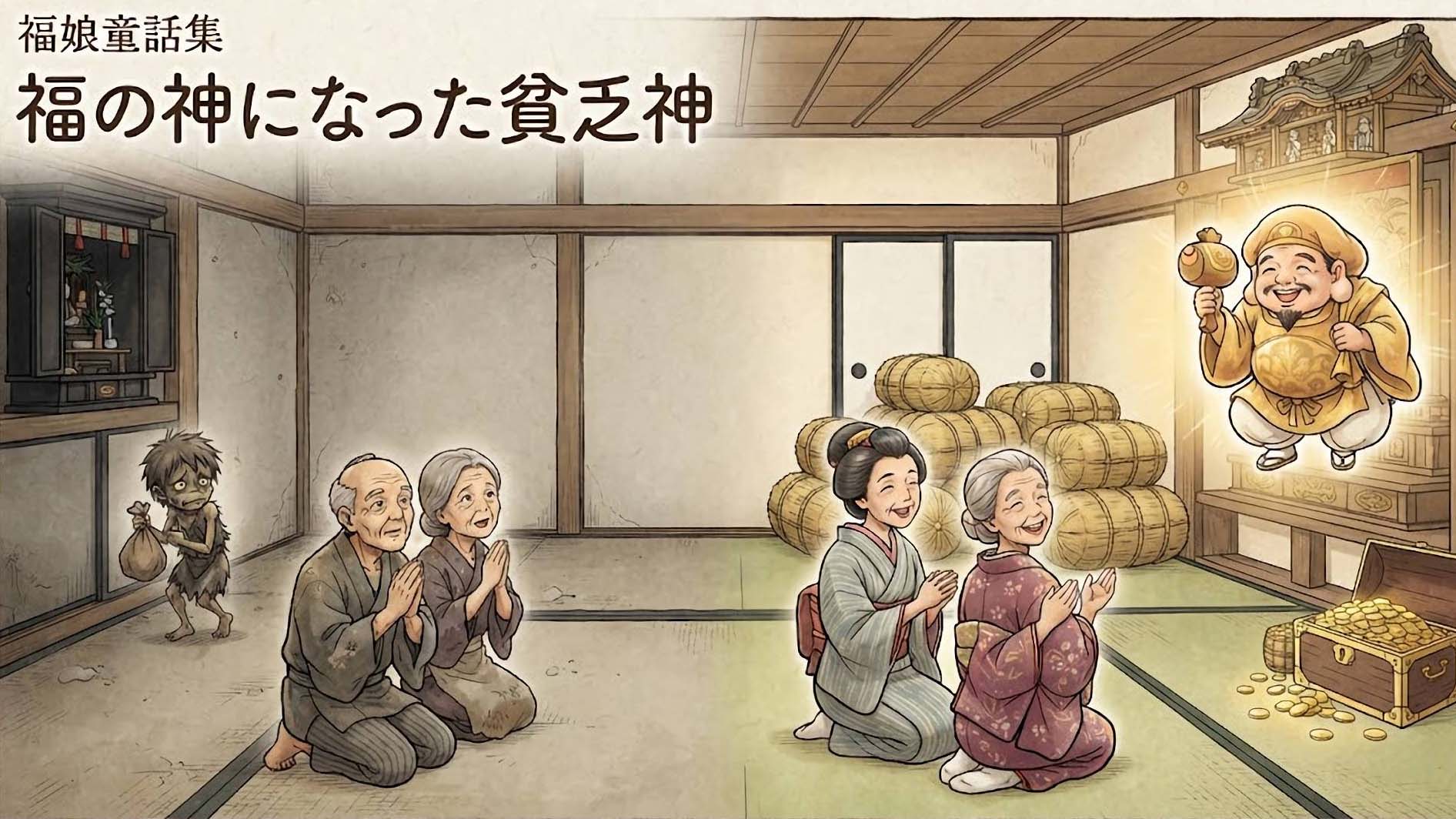 福の神になった貧乏神