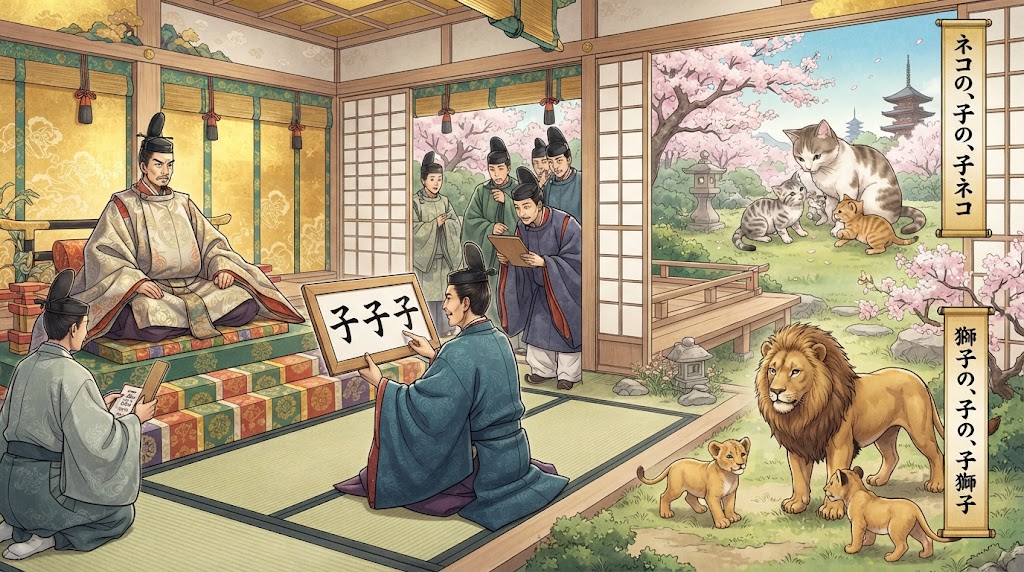 六つの「子」の字