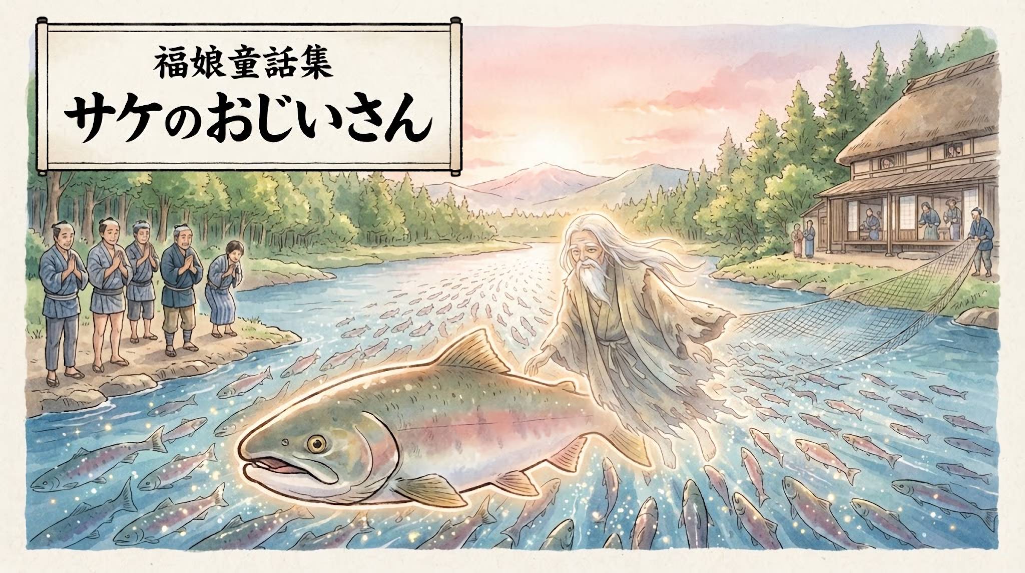 サケのおじいさん