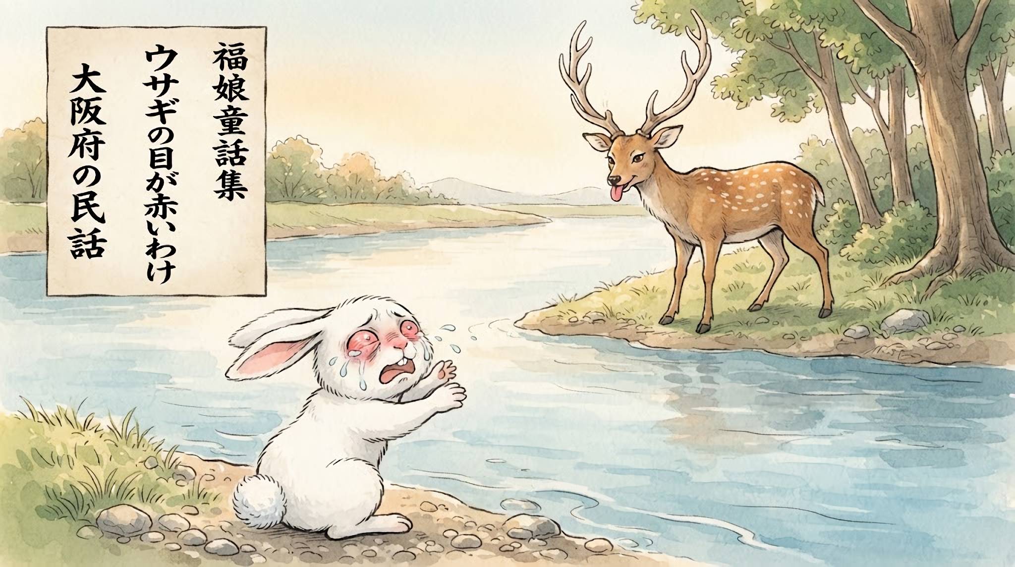 ウサギの目が赤いわけ