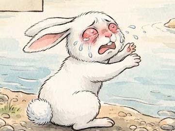 ウサギの目が赤いわけ