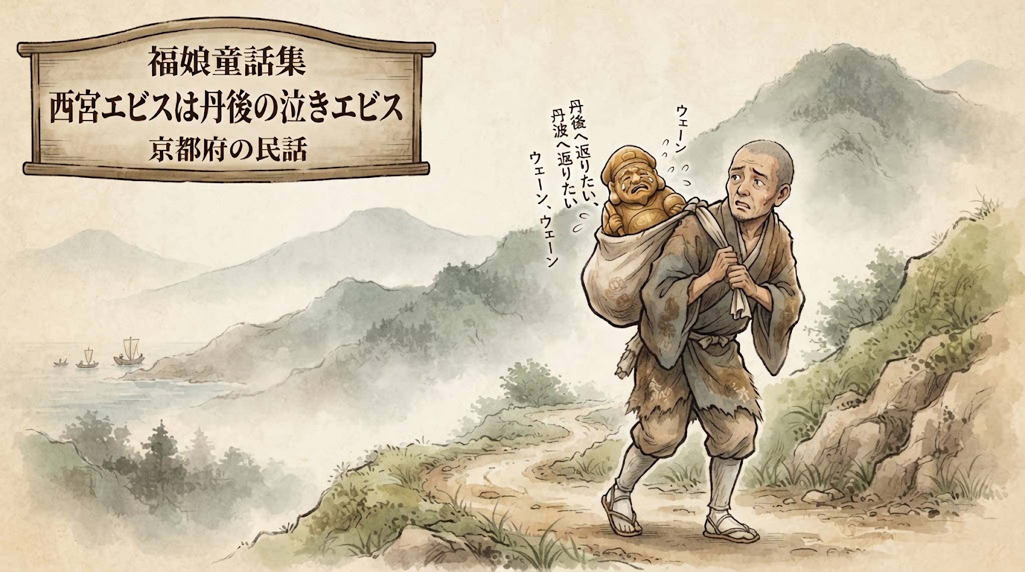 西宮エビスは丹後の泣きエビス