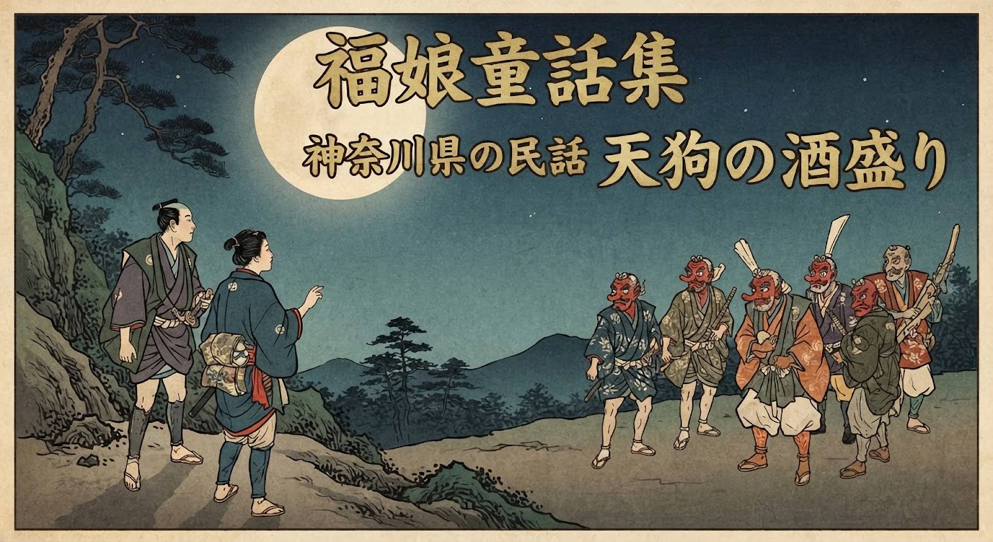 天狗の酒盛り