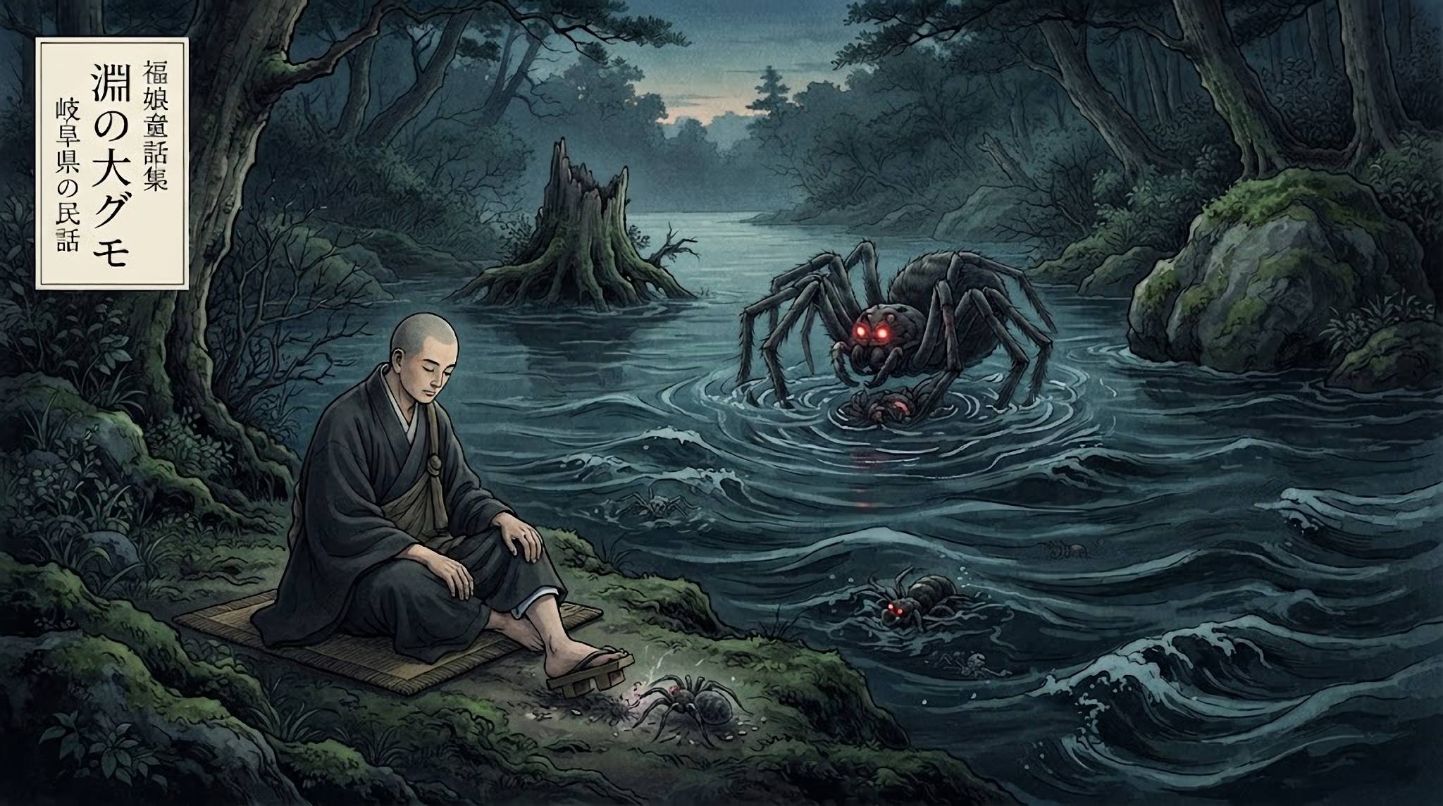 淵の大グモ