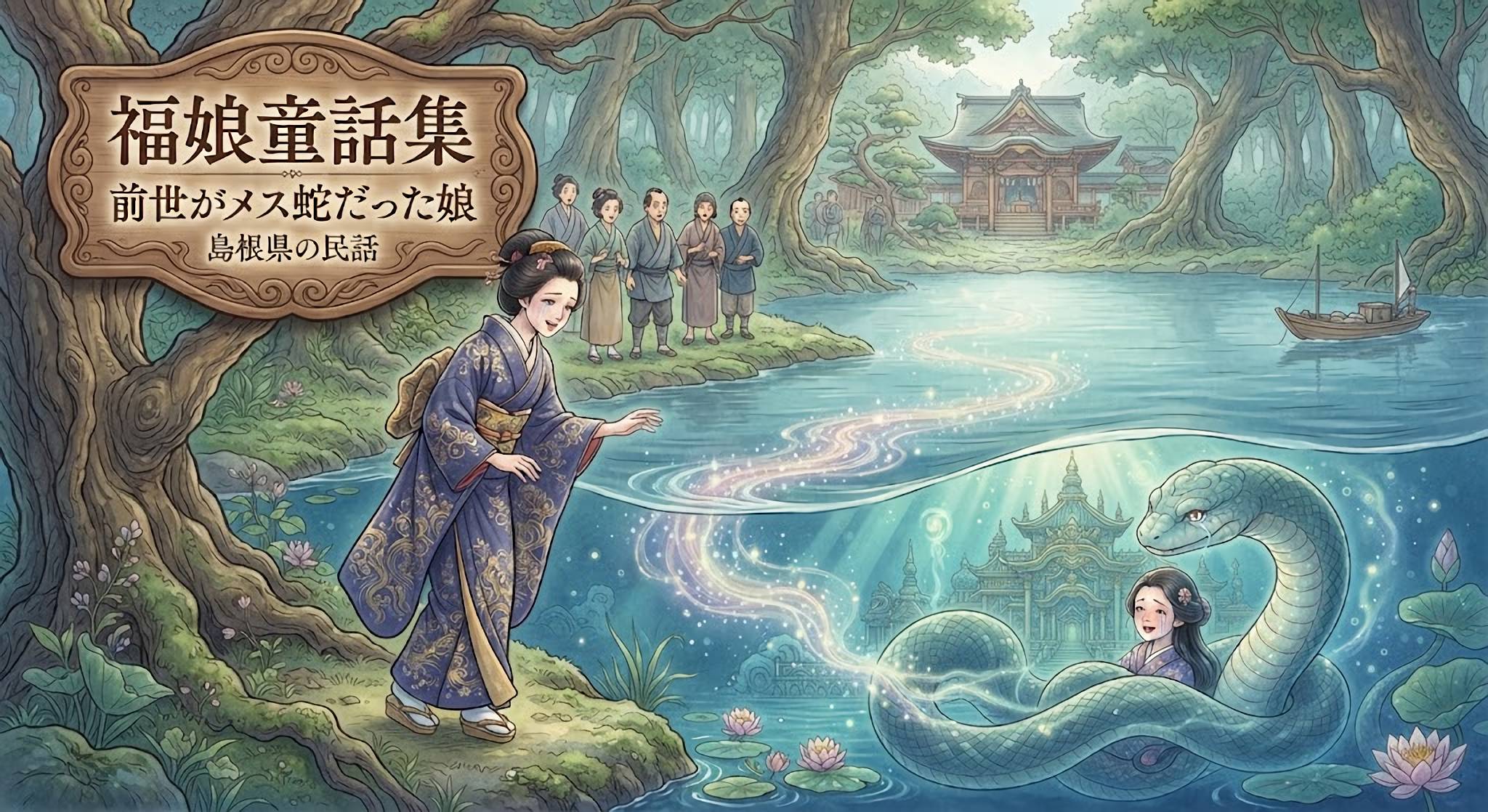 前世がメス蛇だった娘