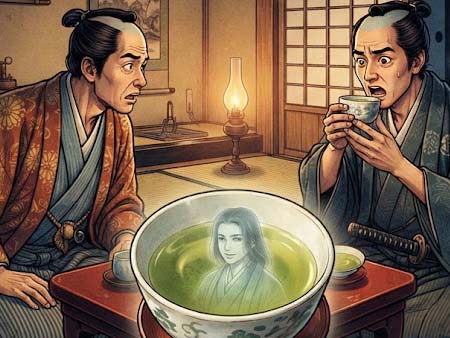 茶わんの中の若者