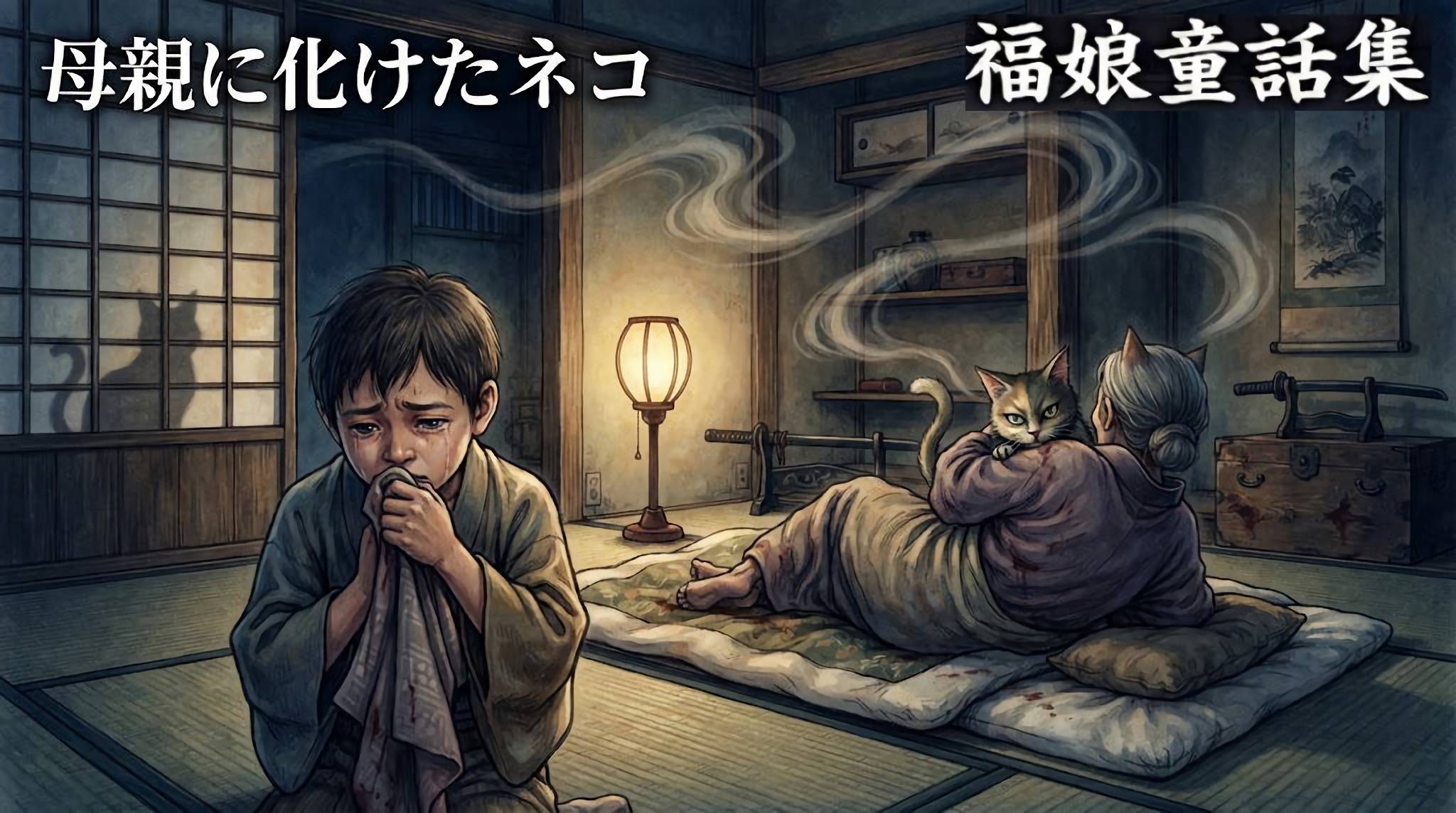 母親に化けたネコ
