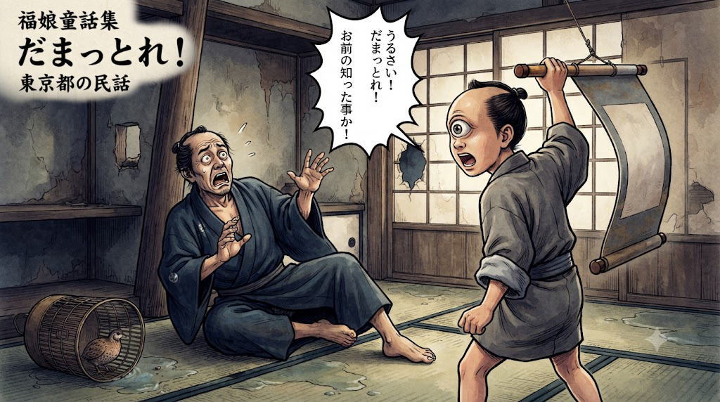 だまっとれ!