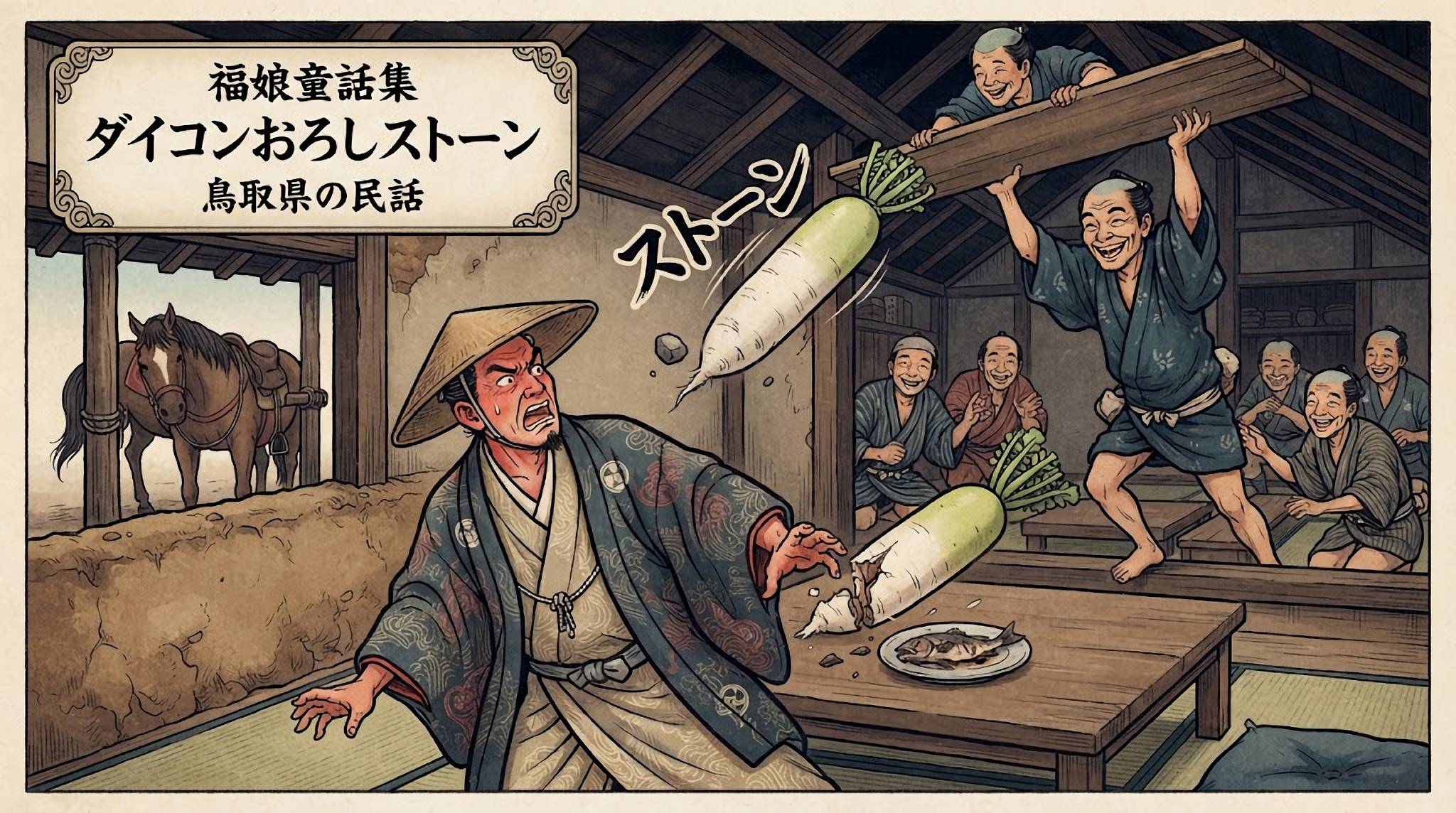 ダイコンおろしストーン