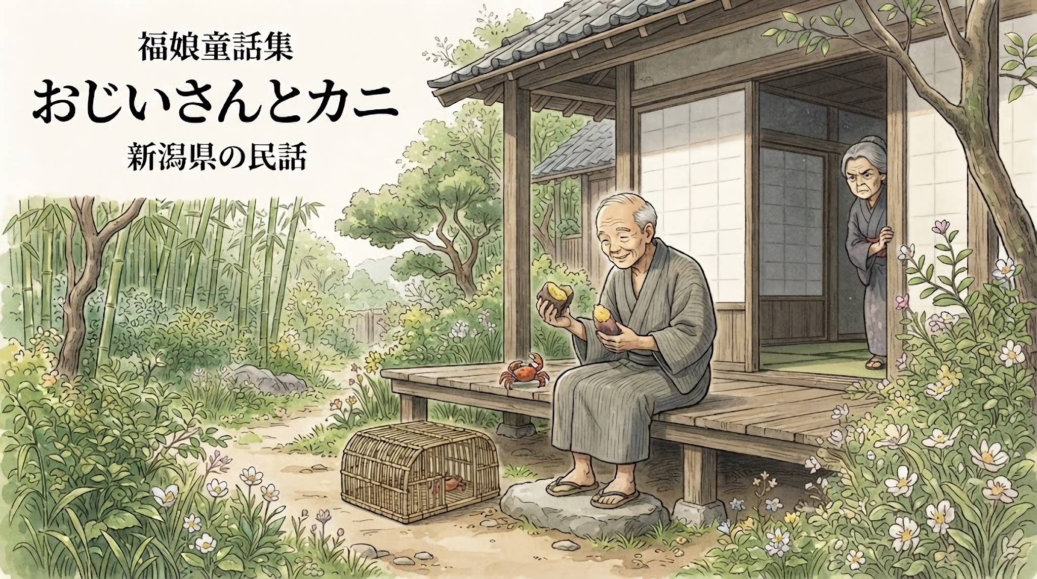 おじいさんとカニ