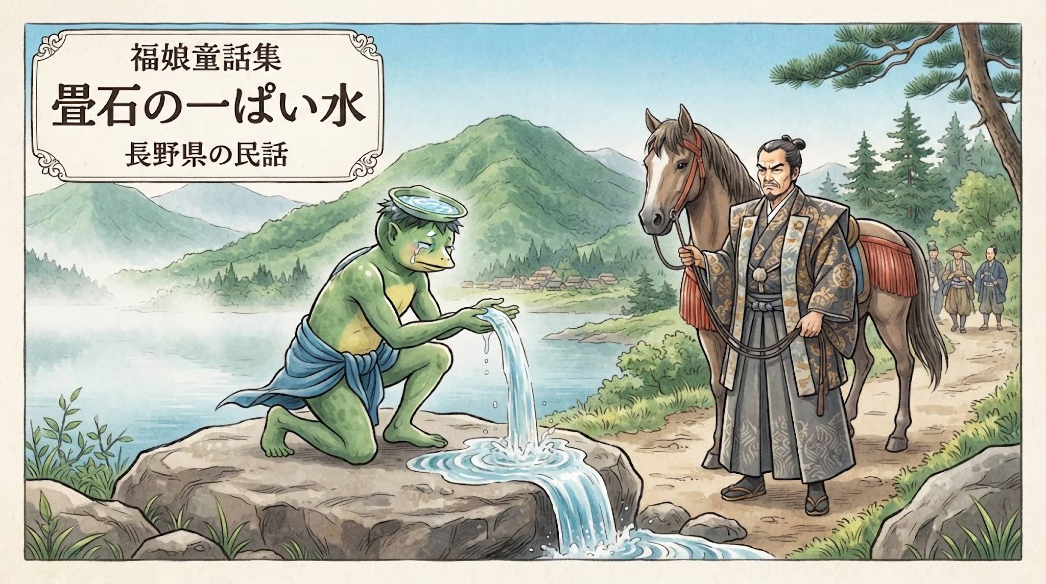 畳石の一ぱい水